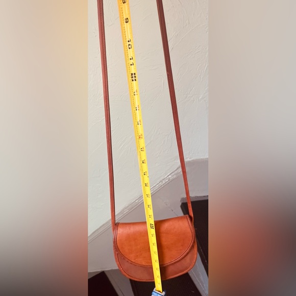 AUTHENTICATED Coach Brown Leather Crossbody Bag - Picture 12 of 13